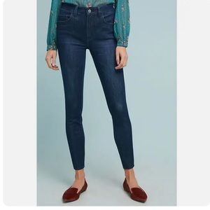Anthropologie Pilcro High Rise Denim Legging Jeans Size 26